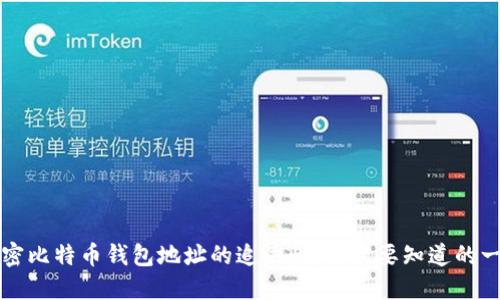 解密比特币钱包地址的追溯性:你需要知道的一切